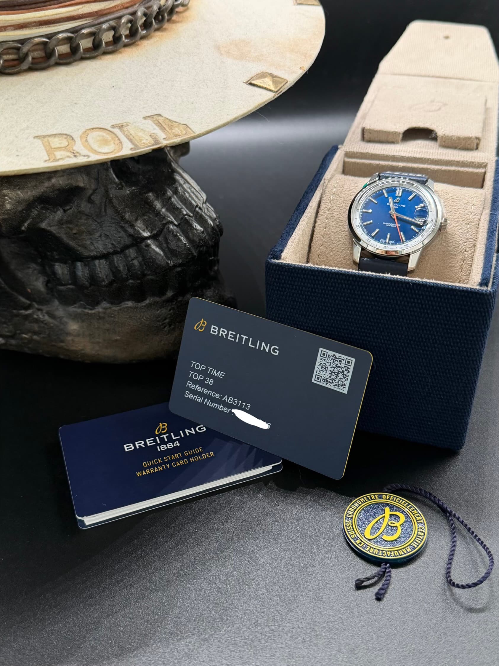 Breitling Top TIme B31 38mm Blue Dial - view 18
