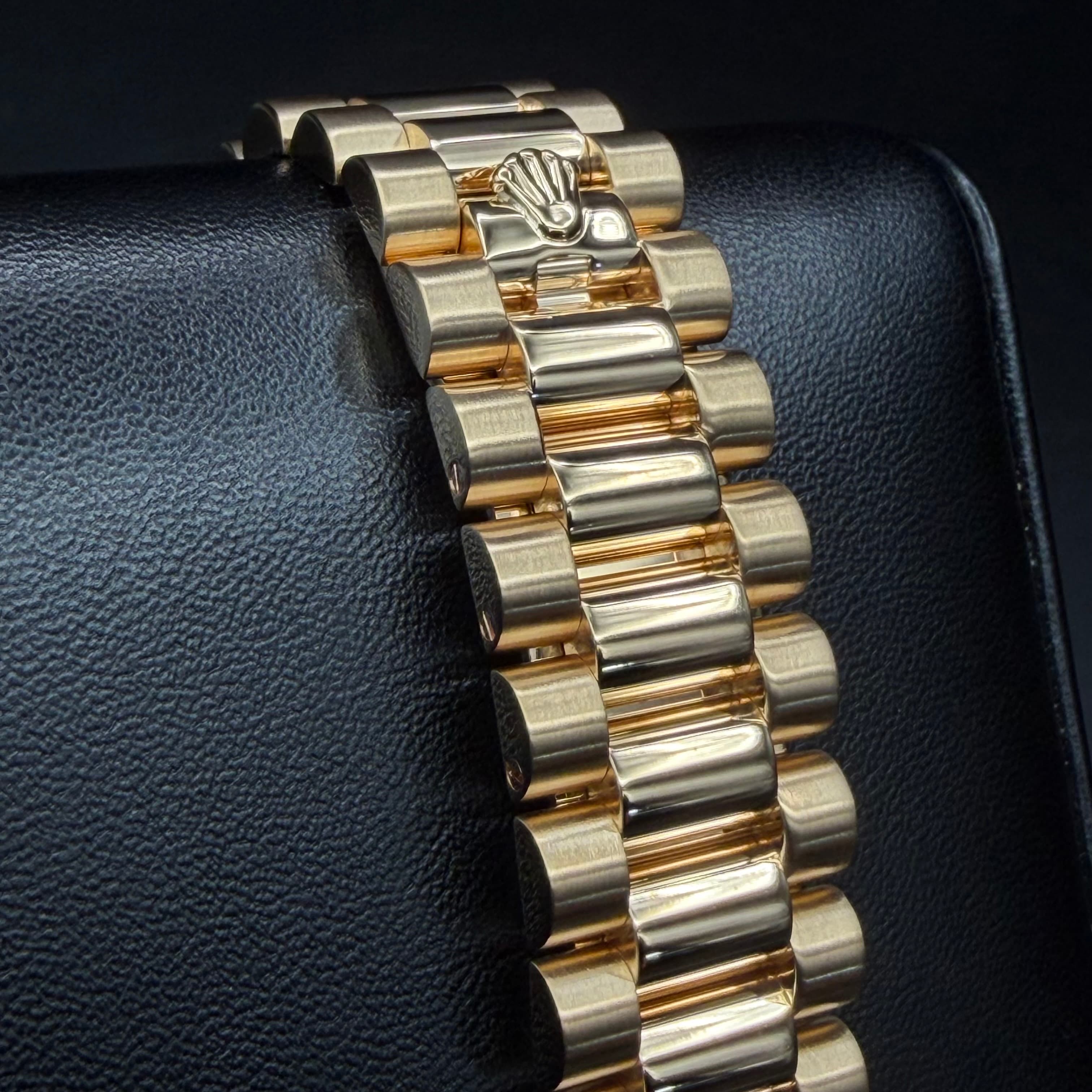 Rolex Day Date President Gold Meteorite Dial - view 14