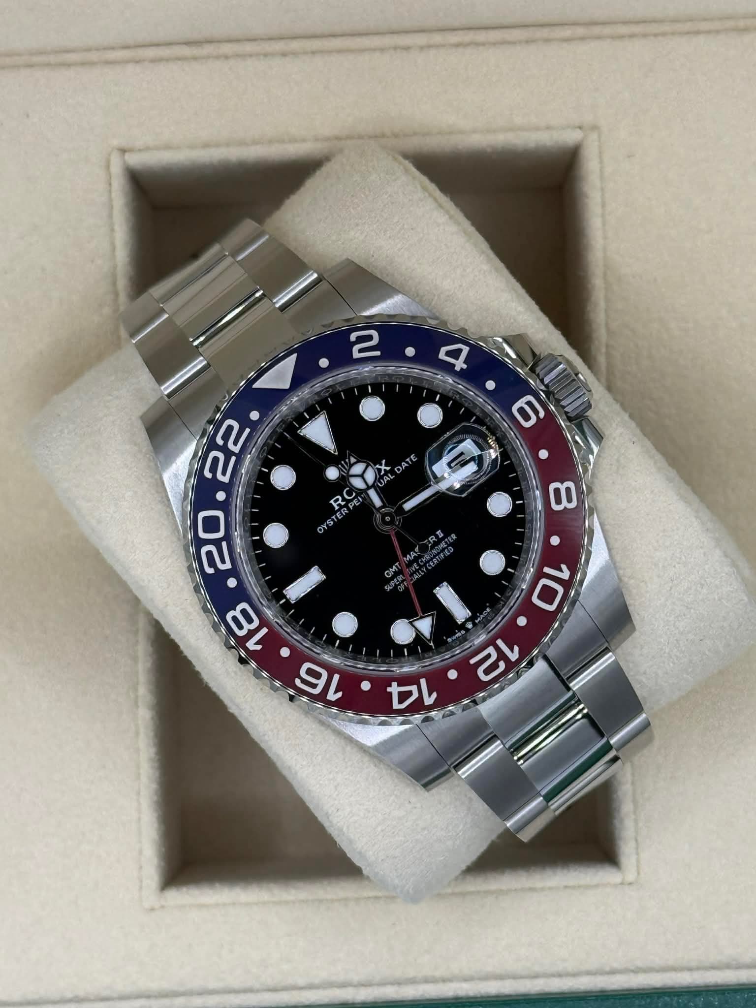 Rolex GMT-Master II "Pepsi" (being discontinued, get it before prices sky rocket)