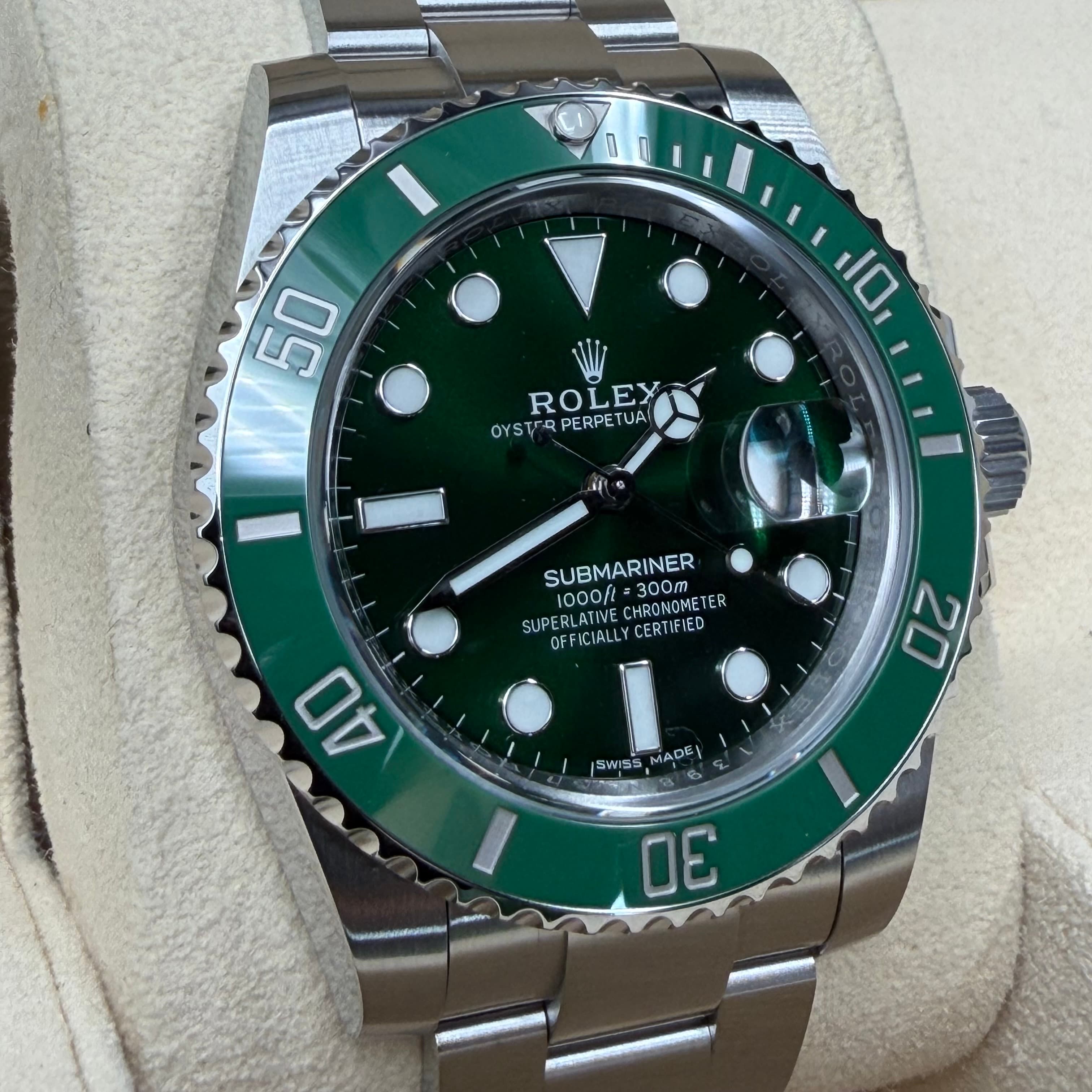 Rolex Submariner "HULK" Rare Discontinued!! - view 26