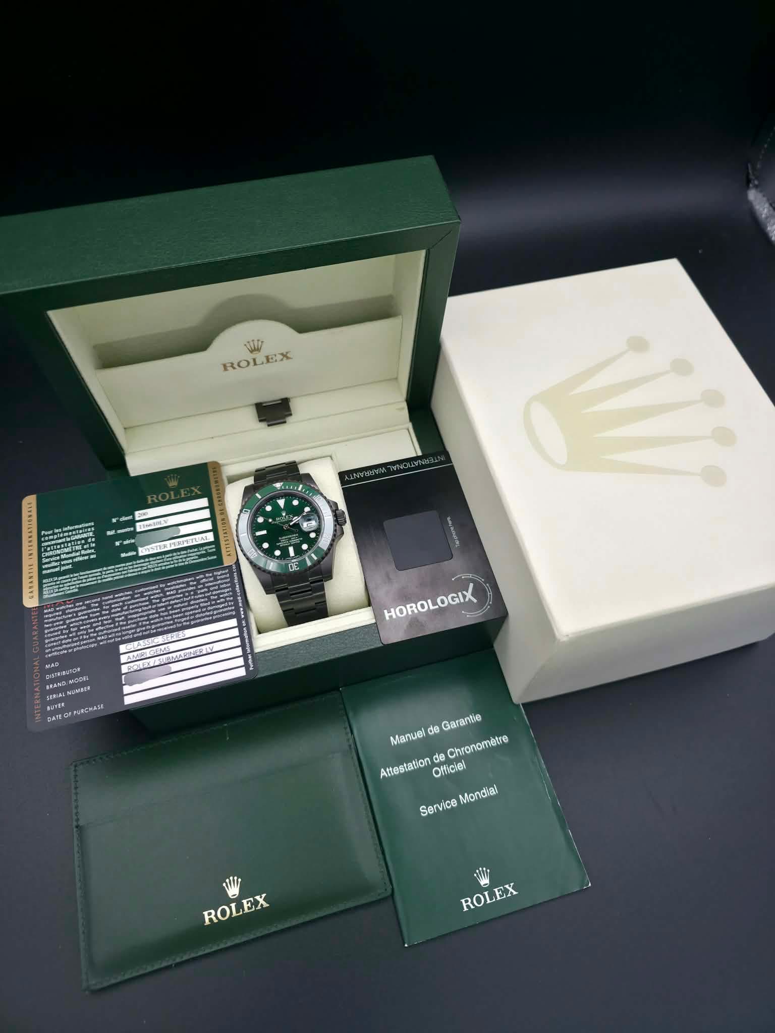 Rolex Summariner Date "Hulk" - view 16