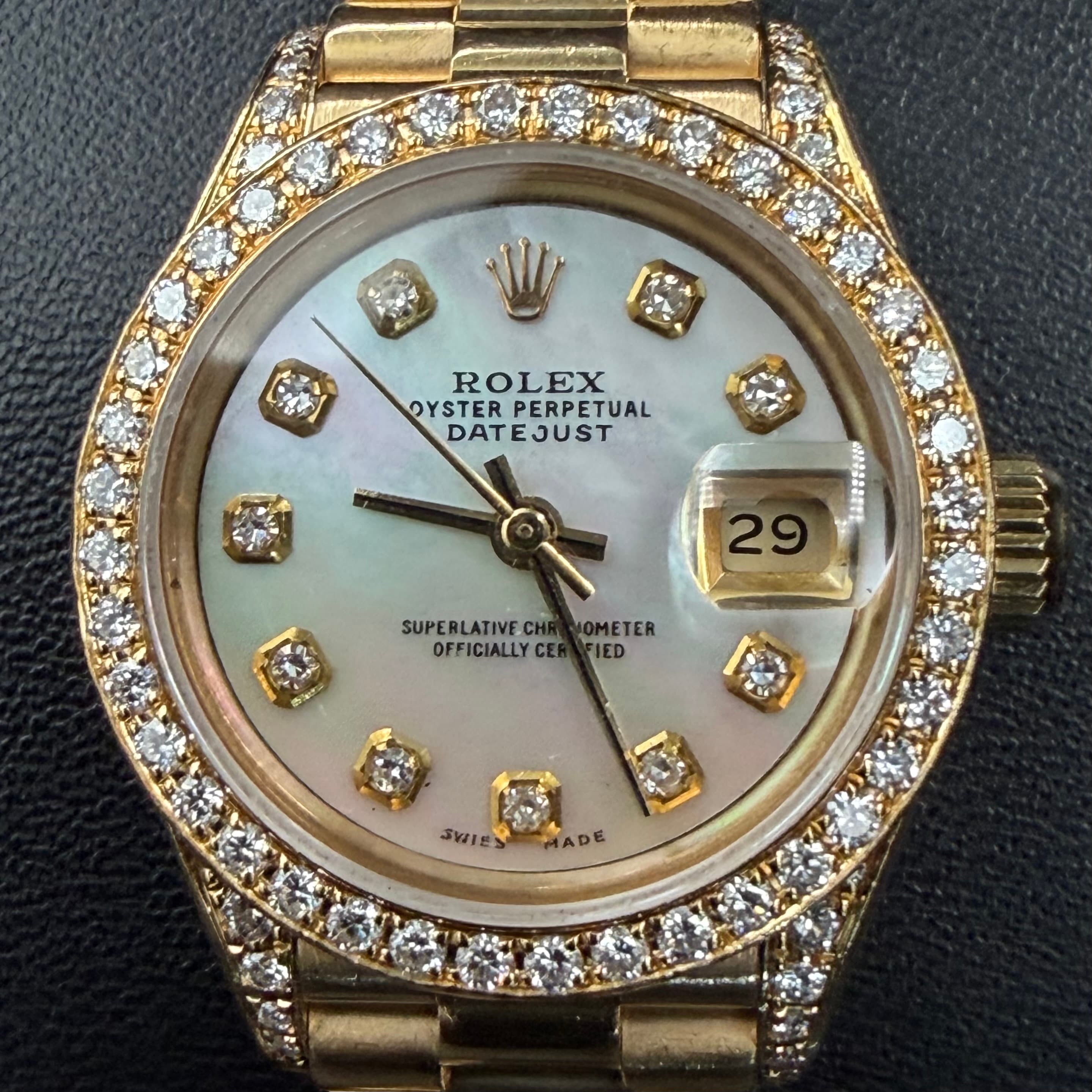 Rolex Rolex Datejust 26 “Women’s Presidential” 18k Solid Gold