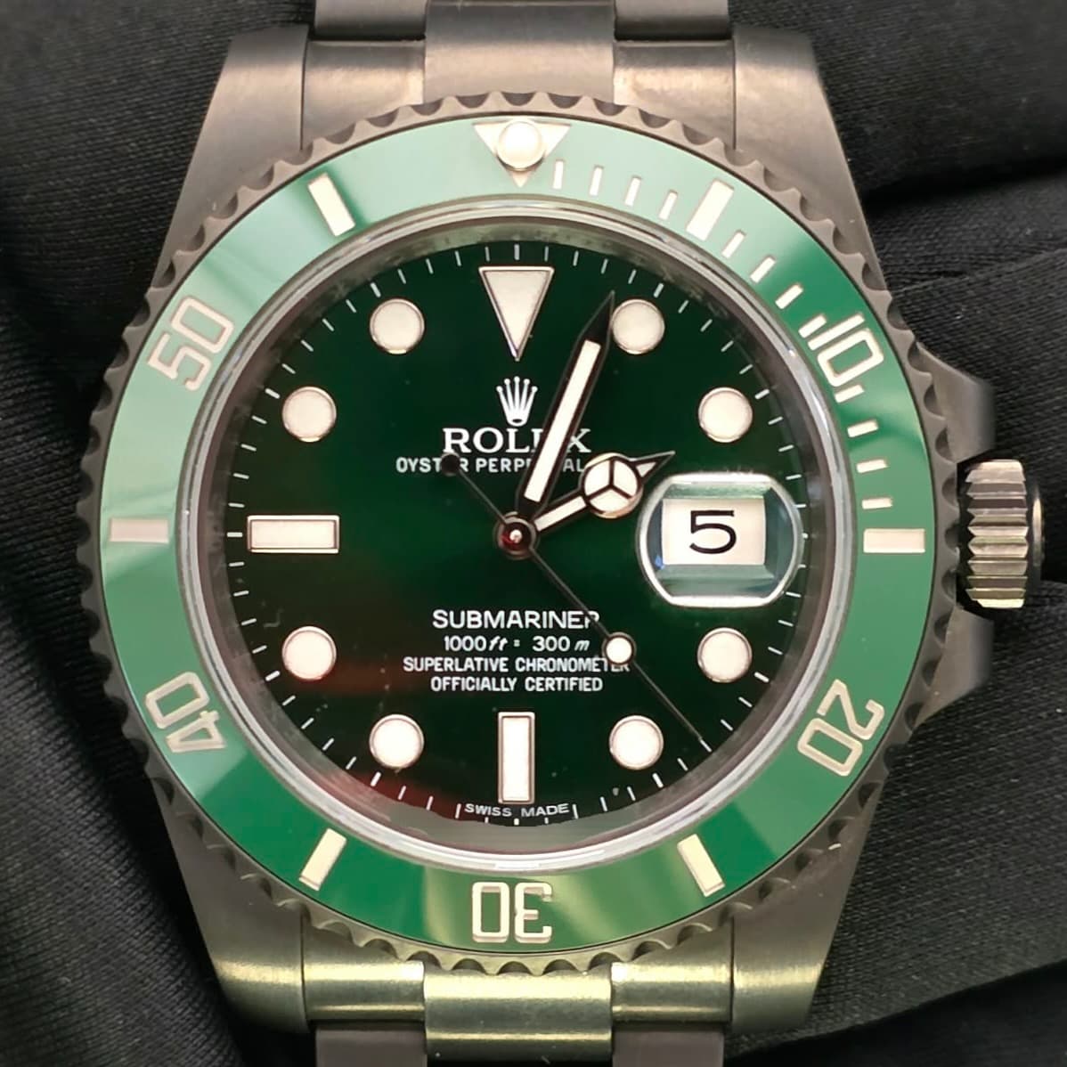 Rolex Summariner Date "Hulk"
